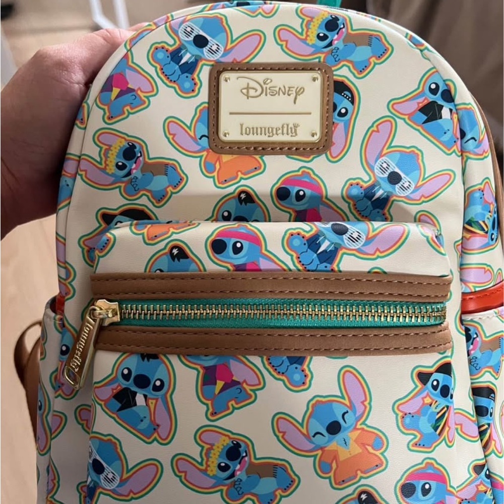 Disney Loungefly Stitch Mini Backpack – Pre-Loved Condition